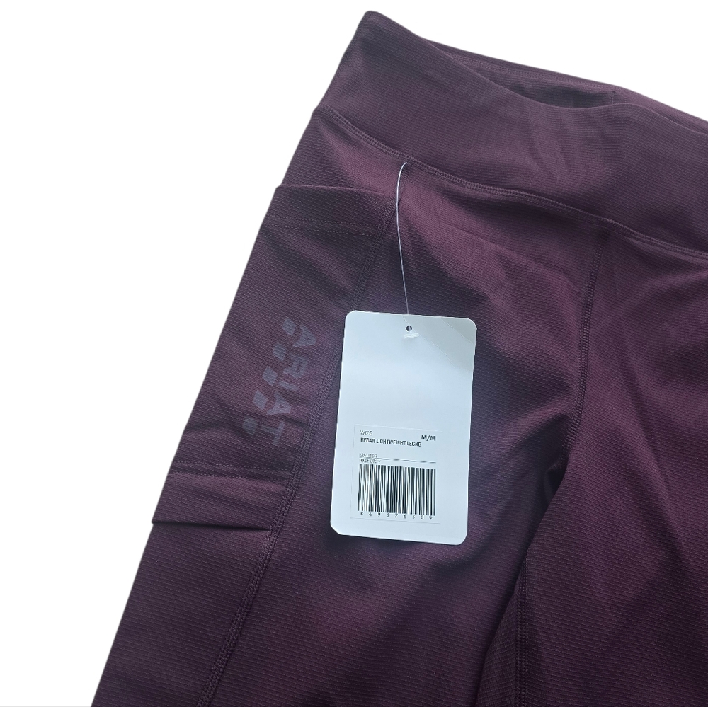 Ariat Rebar Lightweight Leggings In Malbec - Picture 3 of 7